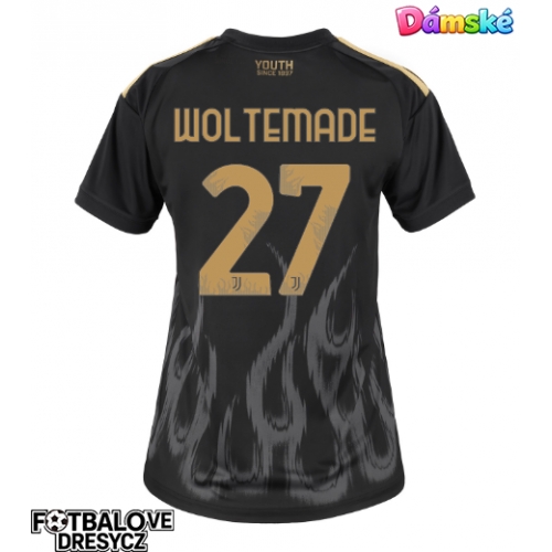 Juventus Nick Woltemade #27 Dámské Alternativní Dres 2026-27 Krátký Rukáv Juventus Nick Woltemade #27 Dámské Alternativní Dres 2026-27 Krátký Rukáv
